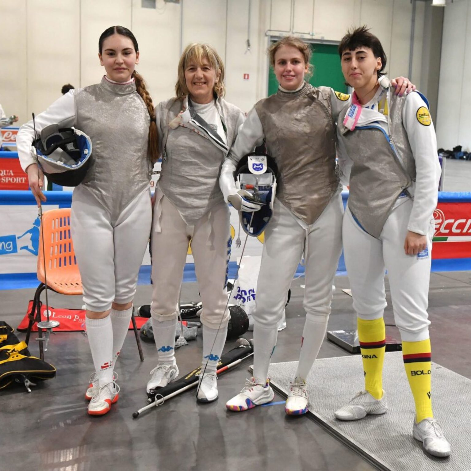 Squadra fioretto femminile 2